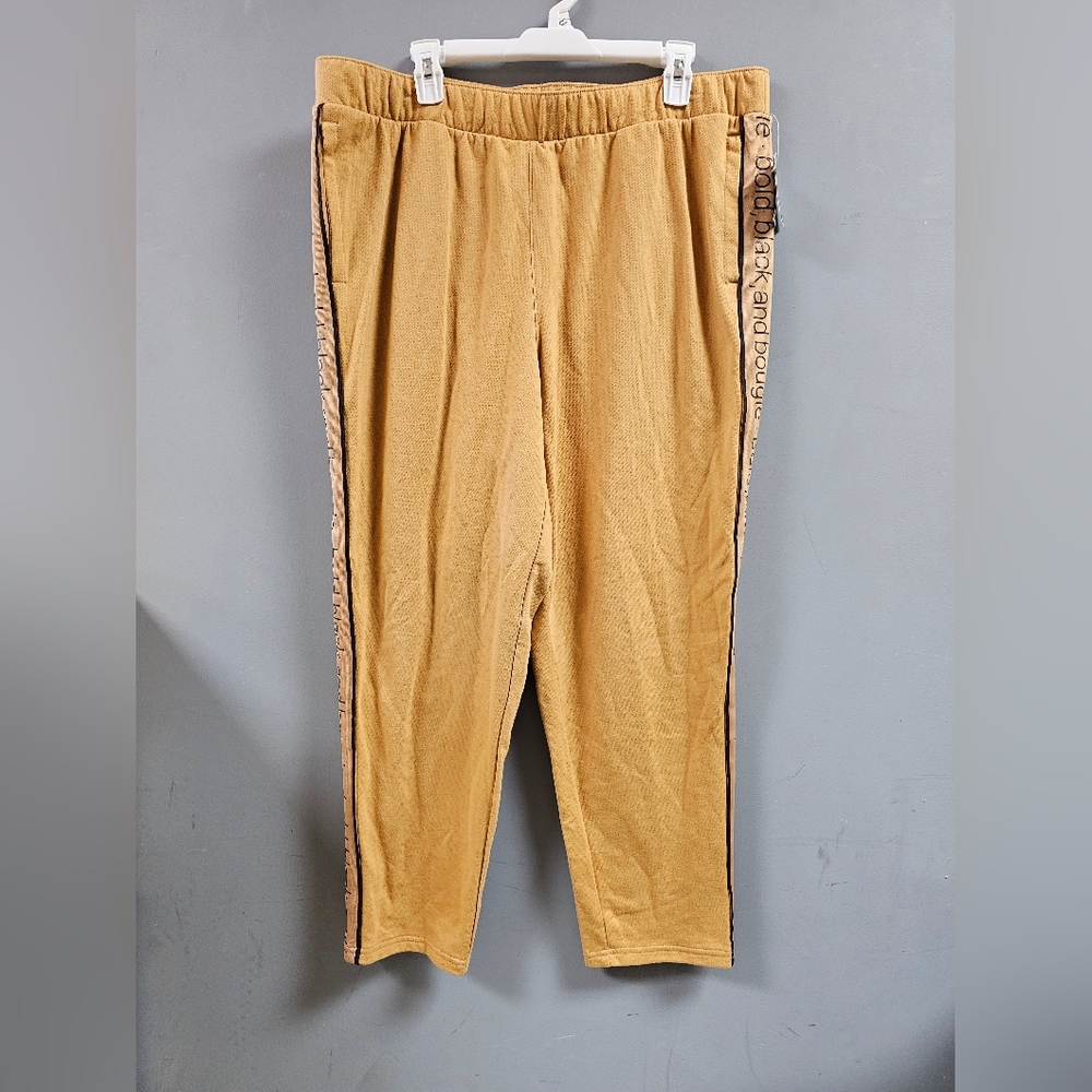 Women's High-Rise 'Bold, Black, Bougie' Athletic Jogger Pants